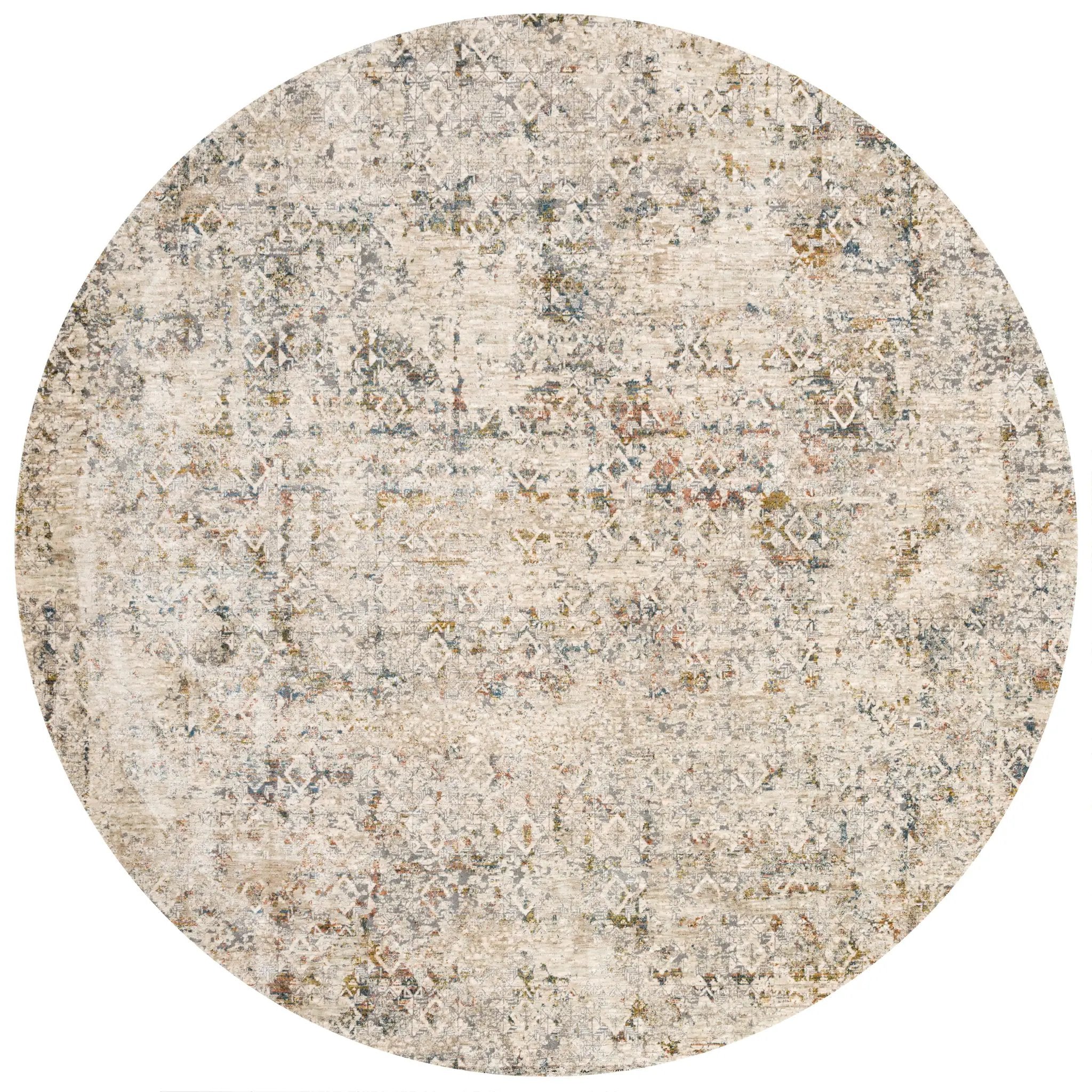 Theia THE-04 Multi / Natural Area Rug by Loloi