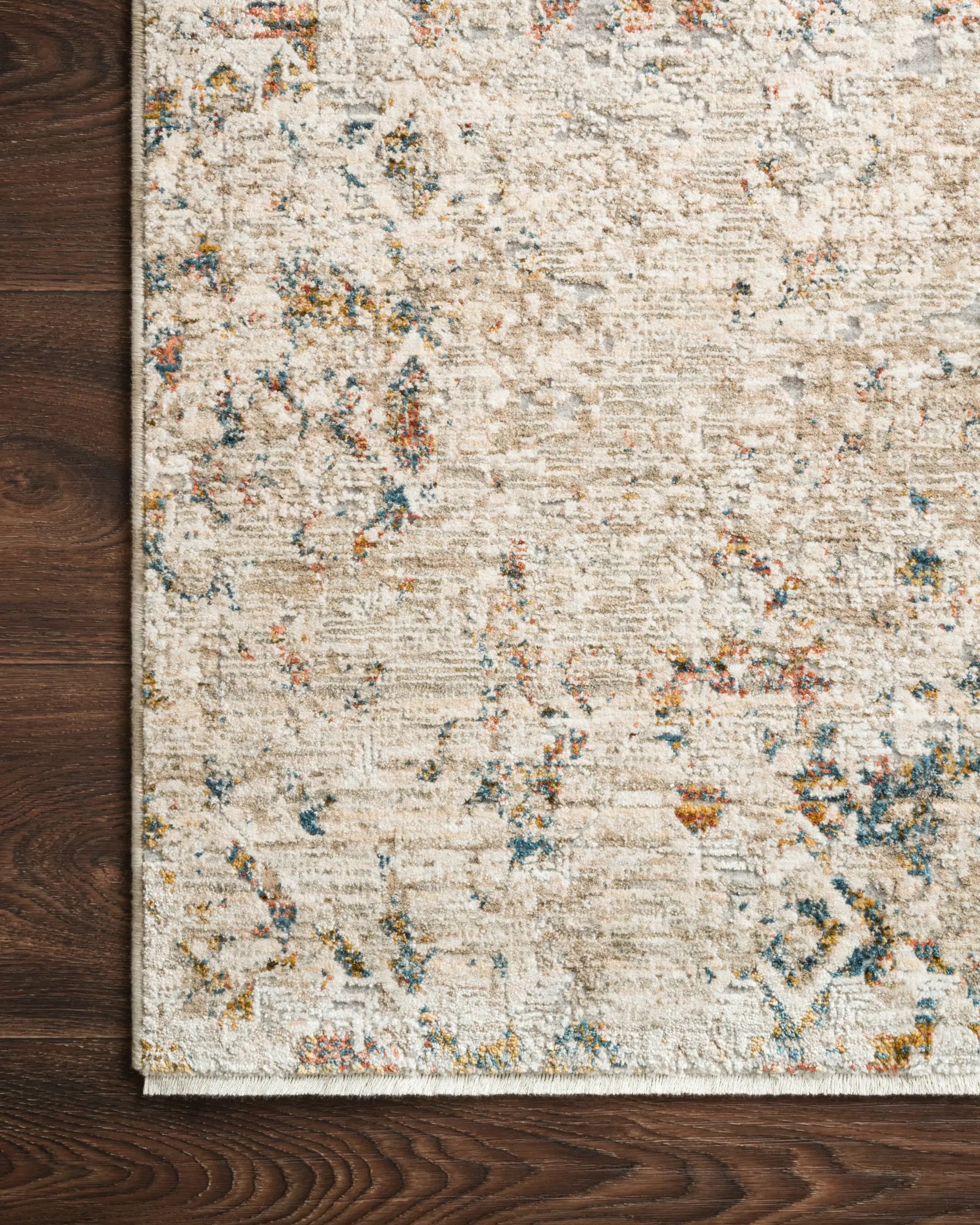 Theia THE-04 Multi / Natural Area Rug by Loloi