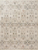 Featuring striking granite and refined ivory hues, the Theia THE-06 Granite / Ivory Area Rug is a power-loomed polyester pile and rayon area rug for any room