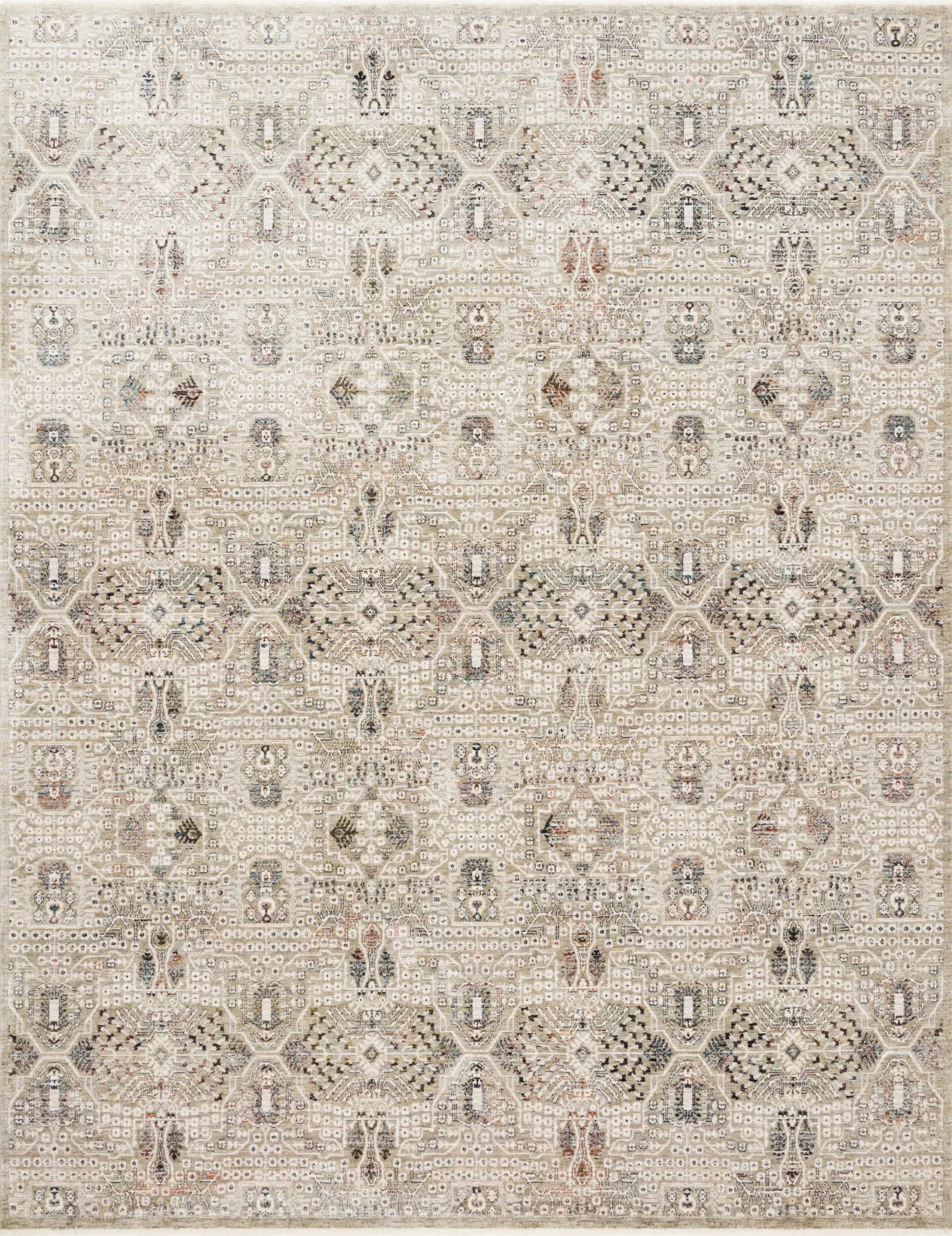 Theia THE-06 Granite / Ivory Area Rug by Loloi