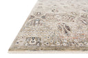 Featuring striking granite and refined ivory hues, the Theia THE-06 Granite / Ivory Area Rug is a power-loomed polyester pile and rayon area rug for any room