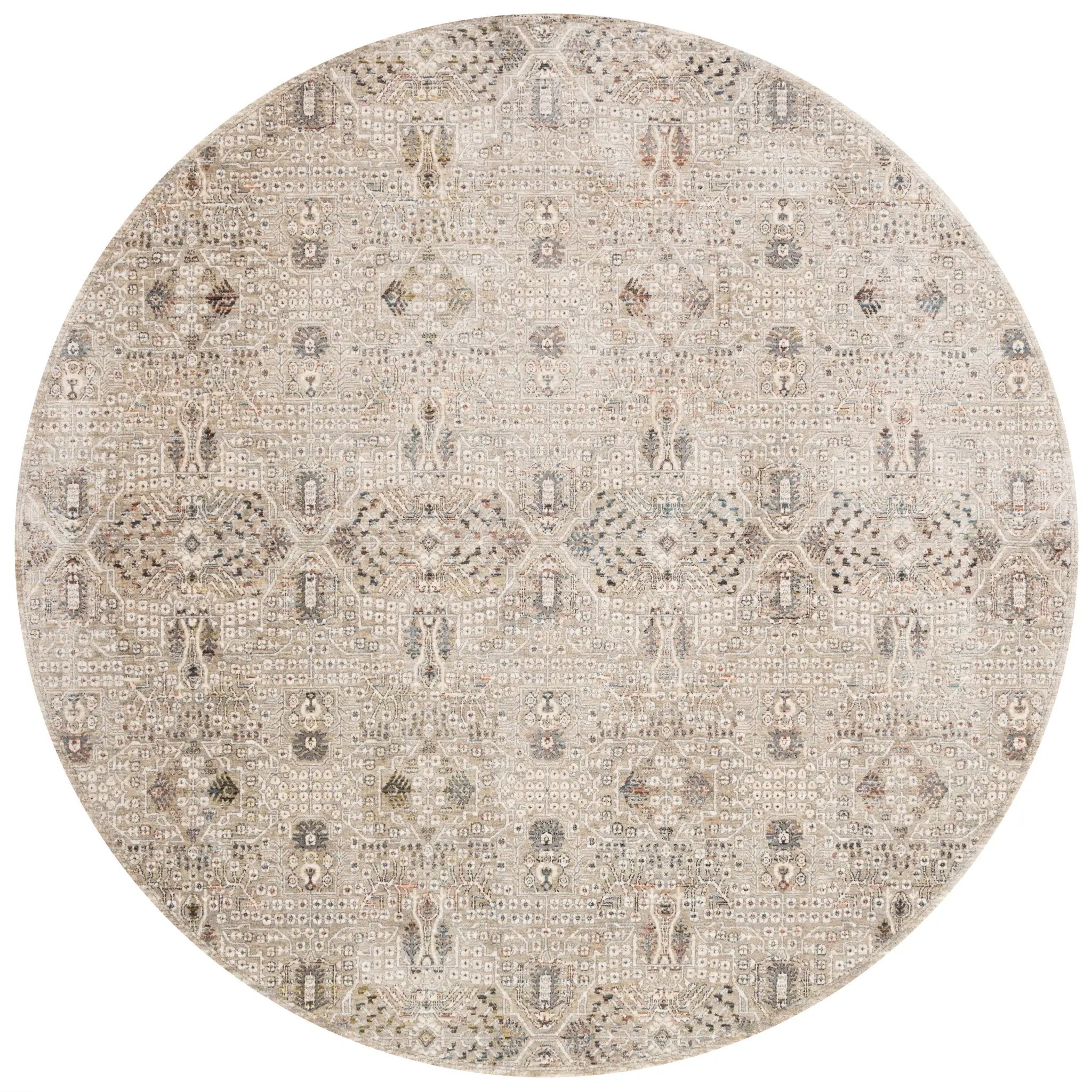Theia THE-06 Granite / Ivory Area Rug by Loloi