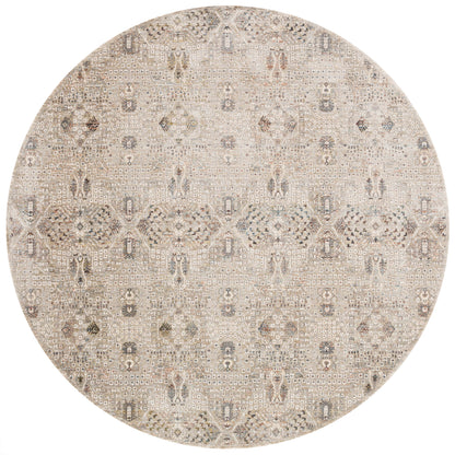 Featuring striking granite and refined ivory hues, the Theia THE-06 Granite / Ivory Area Rug is a power-loomed polyester pile and rayon area rug for any room