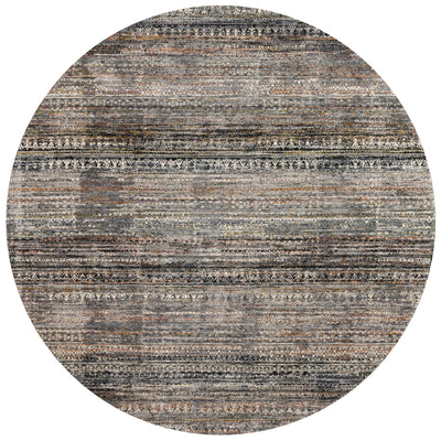 The Theia THE-08 Grey / Multi Area Rug pairs elegant grey and vibrant multi-toned tones with a power-loomed polyester pile and rayon area rug for lasting style