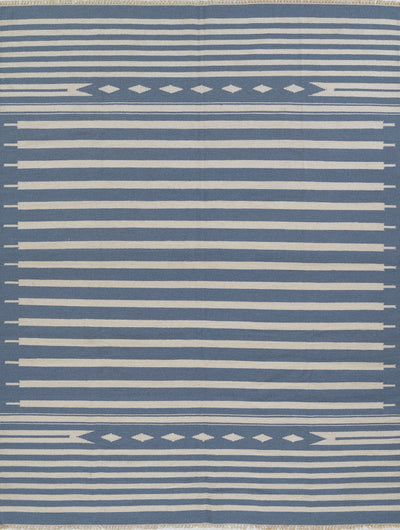 Erin Gates Thompson THO-1 Light Blue Area Rug by Momeni