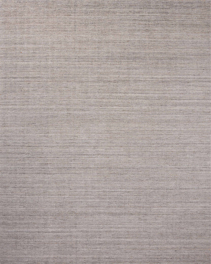 The Thorne THT-01 Grey Area Rug delivers elegant grey beauty in a hand-loomed polyester area rug