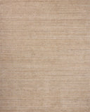 The Thorne THT-01 Sand Area Rug combines sandy tones with a hand-loomed polyester area rug for effortless elegance