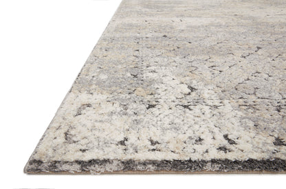 The Theory THY-05 Grey / Sand Area Rug delivers elegant grey and sandy beauty and transitional elegance in a power-loomed polypropylene and polyester area rug