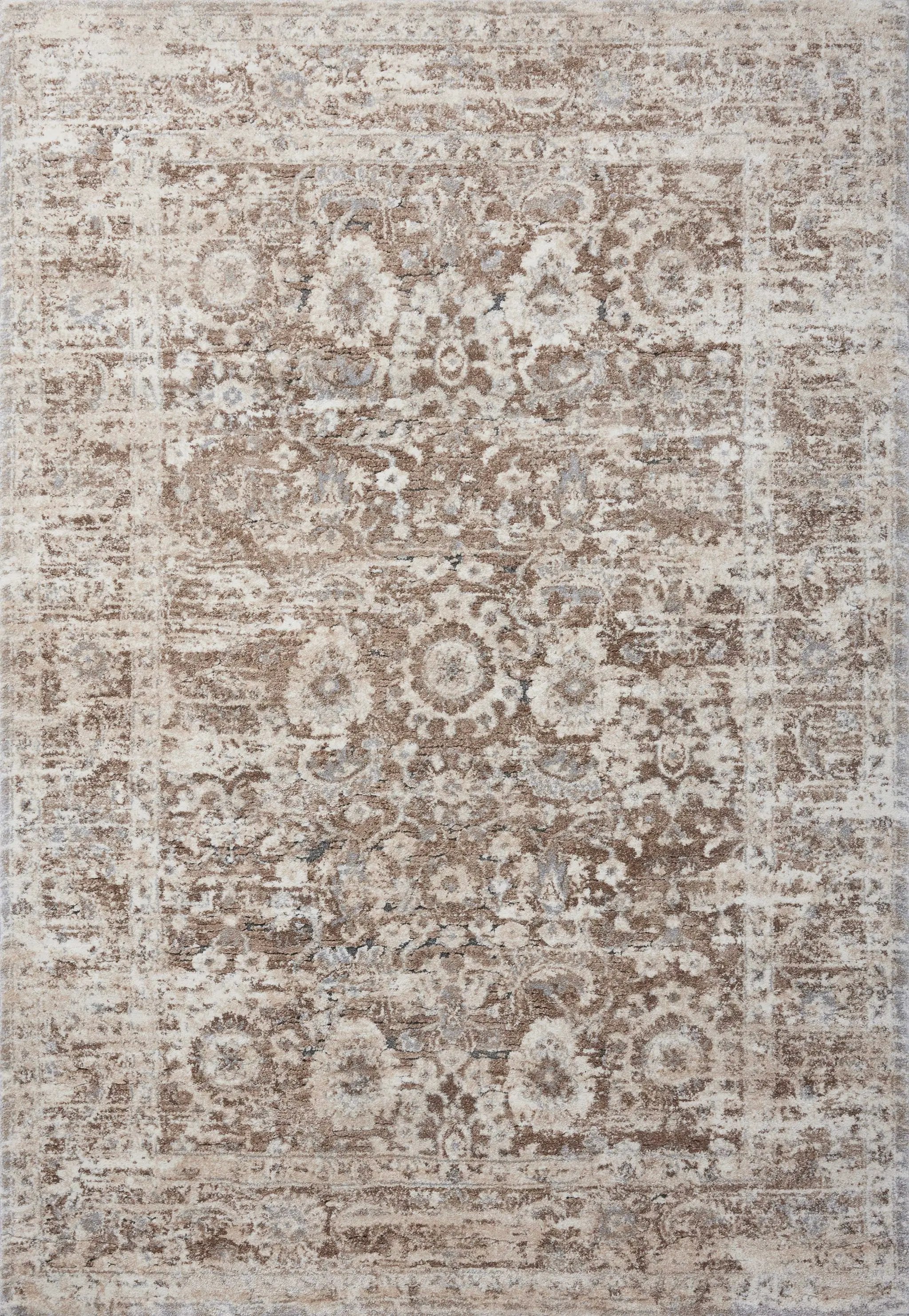 Theory THY-06 Mocha / Natural Area Rug by Loloi