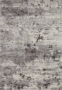 A power-loomed polypropylene and polyester area rug featuring transitional design and deep charcoal and elegant grey tones, the Theory THY-08 Charcoal / Grey Area Rug adds character to any room