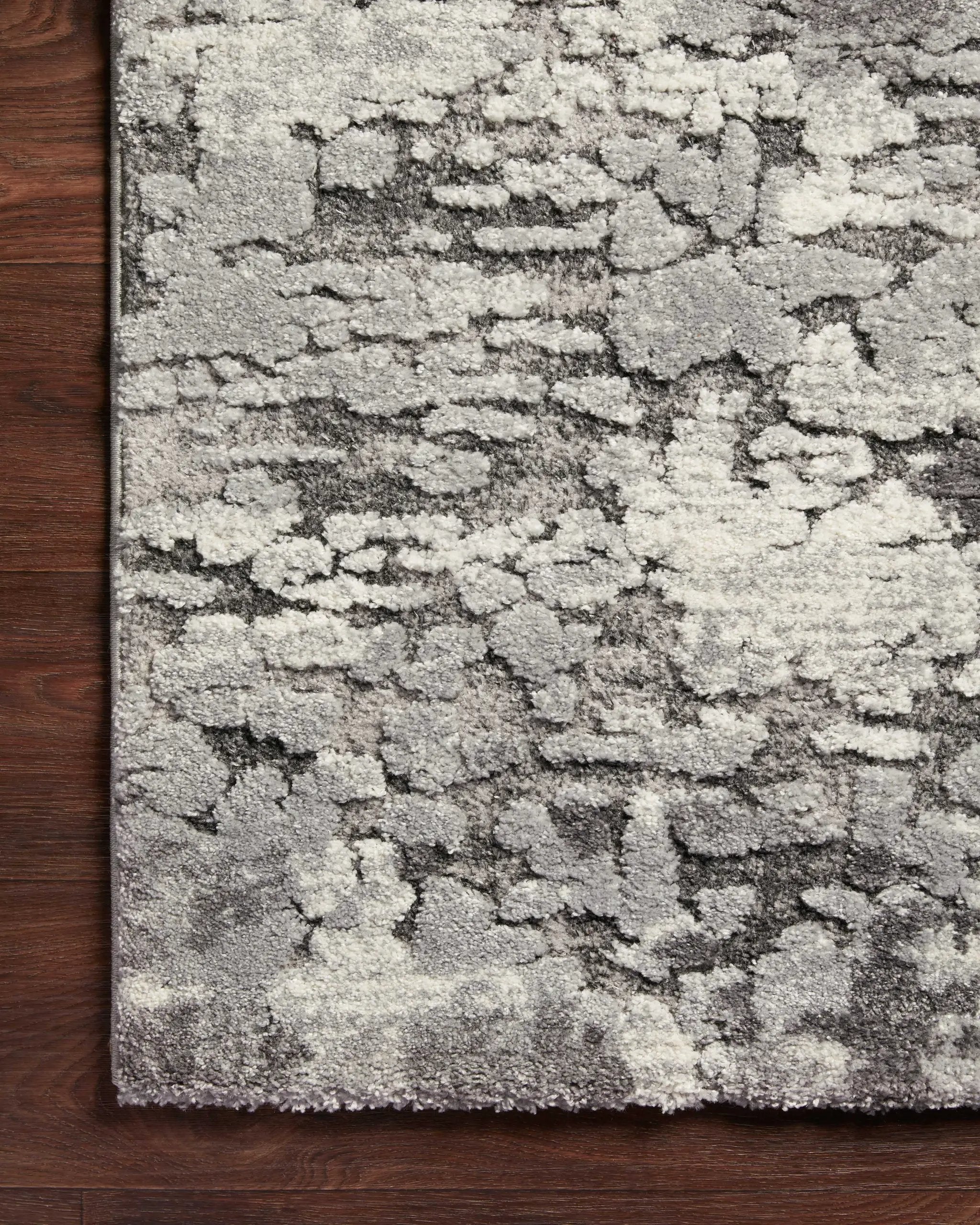 Theory THY-08 Charcoal / Grey Area Rug by Loloi