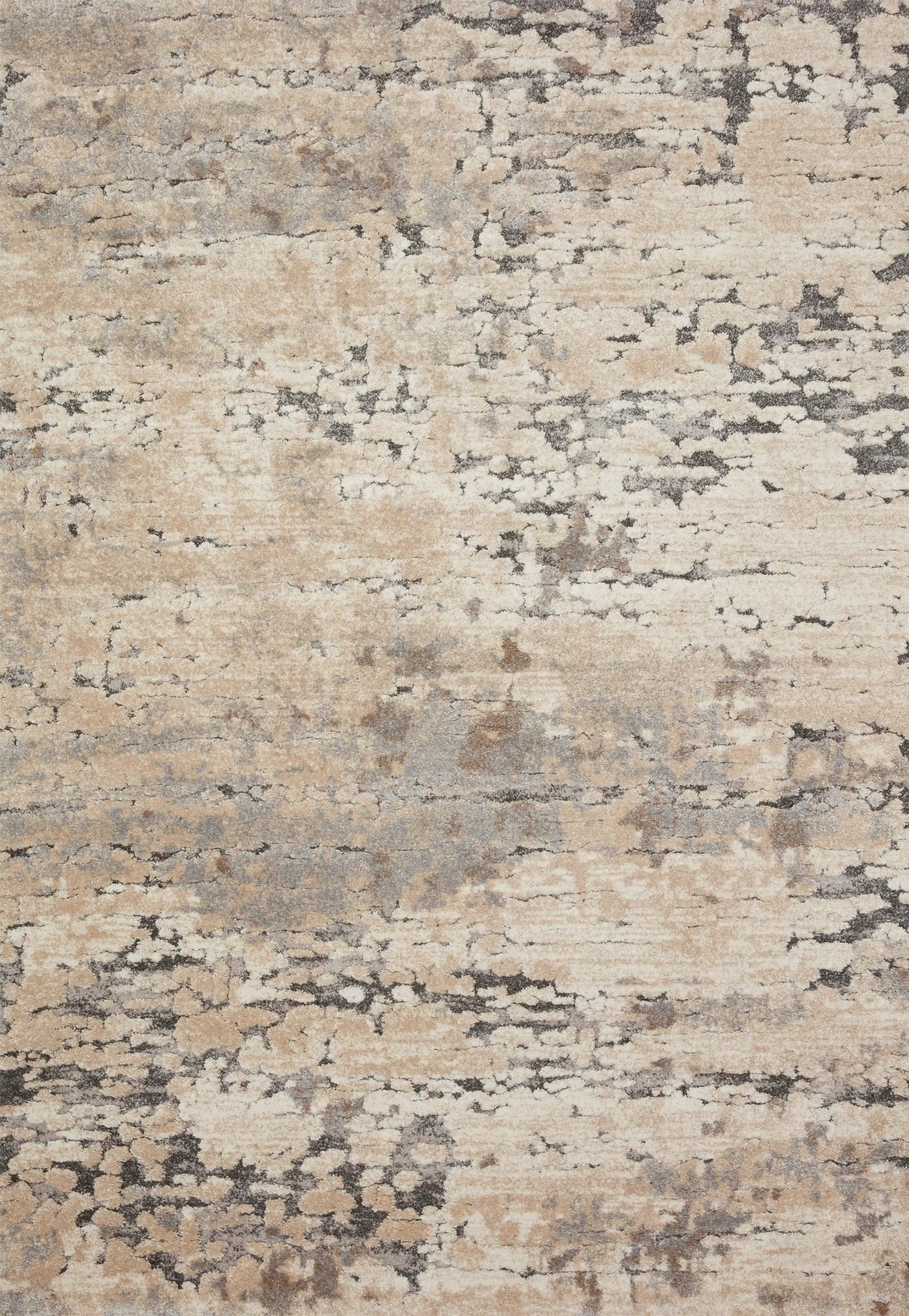 Theory THY-08 Taupe / Grey Area Rug by Loloi