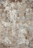 The Theory THY-09 Dove / Bark Area Rug offers gentle dove and grounded bark sophistication and transitional charm in a power-loomed polypropylene and polyester area rug