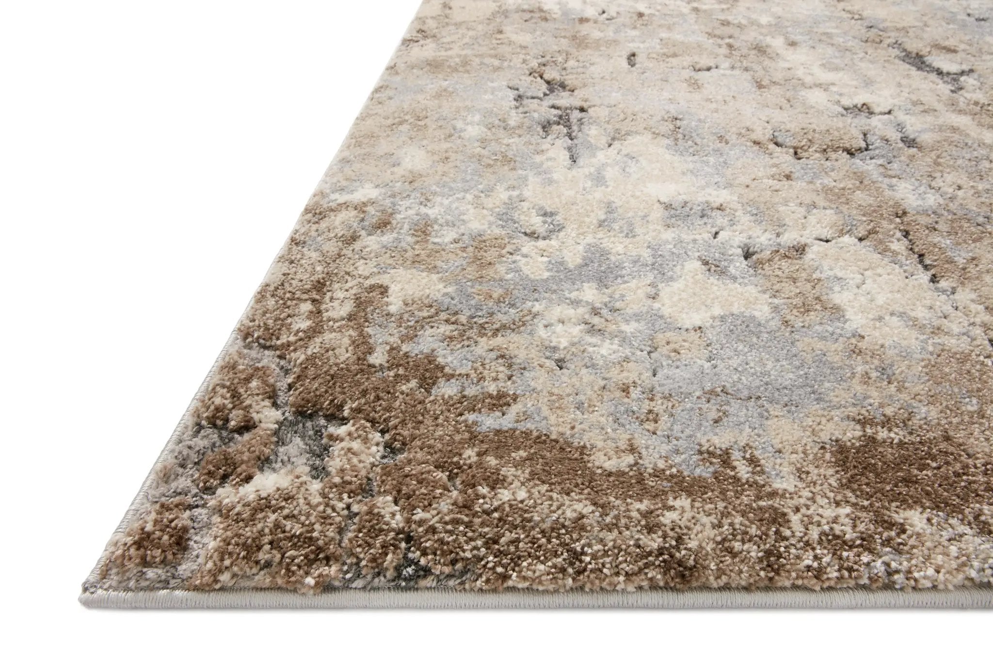 Theory THY-09 Dove / Bark Area Rug by Loloi