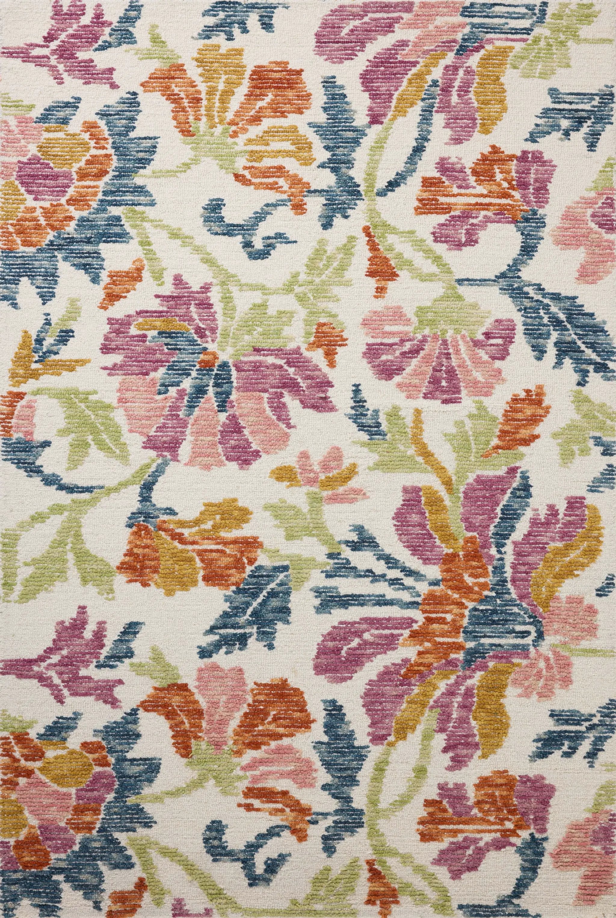Tilly TIL-02 Ivory / Multi Area Rug by Loloi