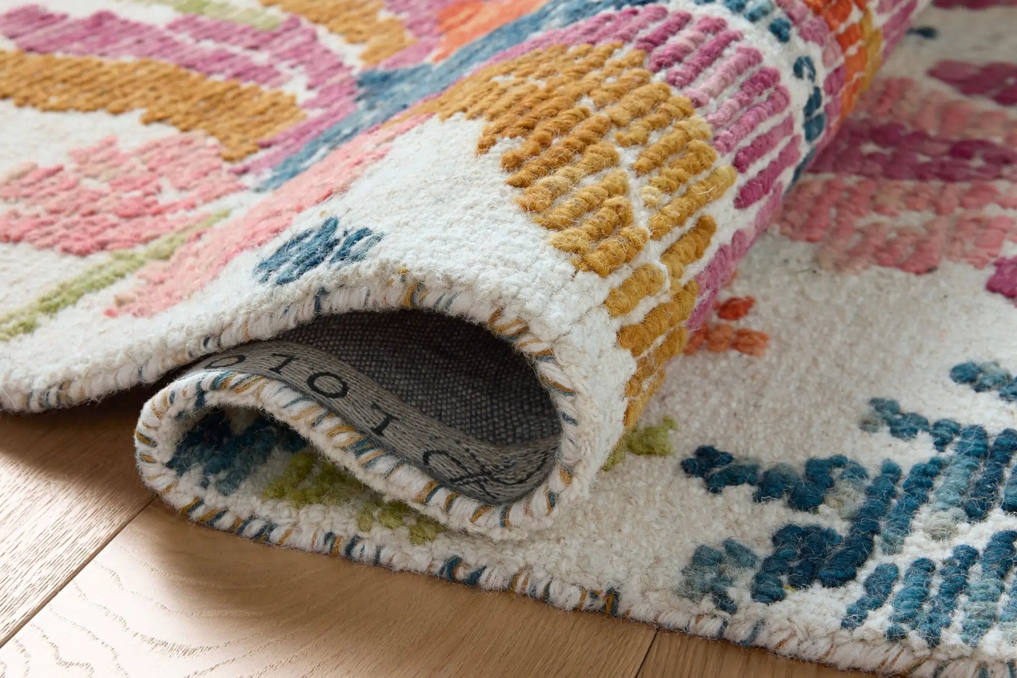Tilly TIL-02 Ivory / Multi Area Rug by Loloi