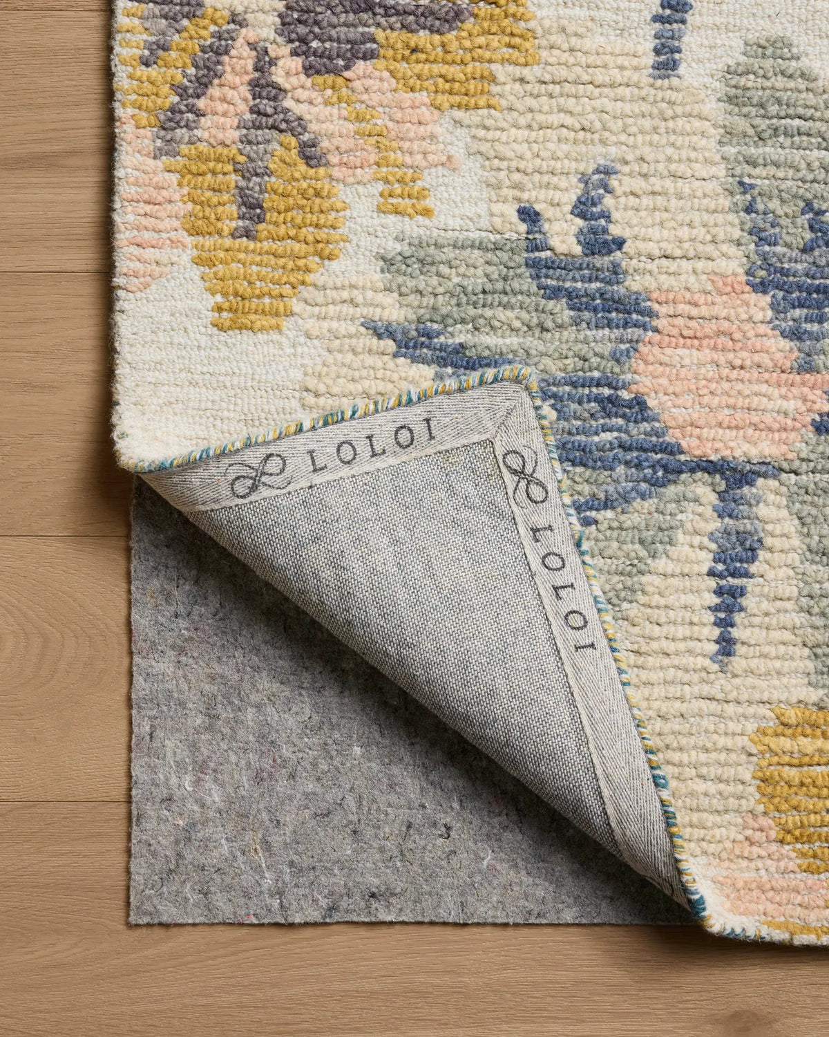 Tilly TIL-03 Bone / Multi Area Rug by Loloi