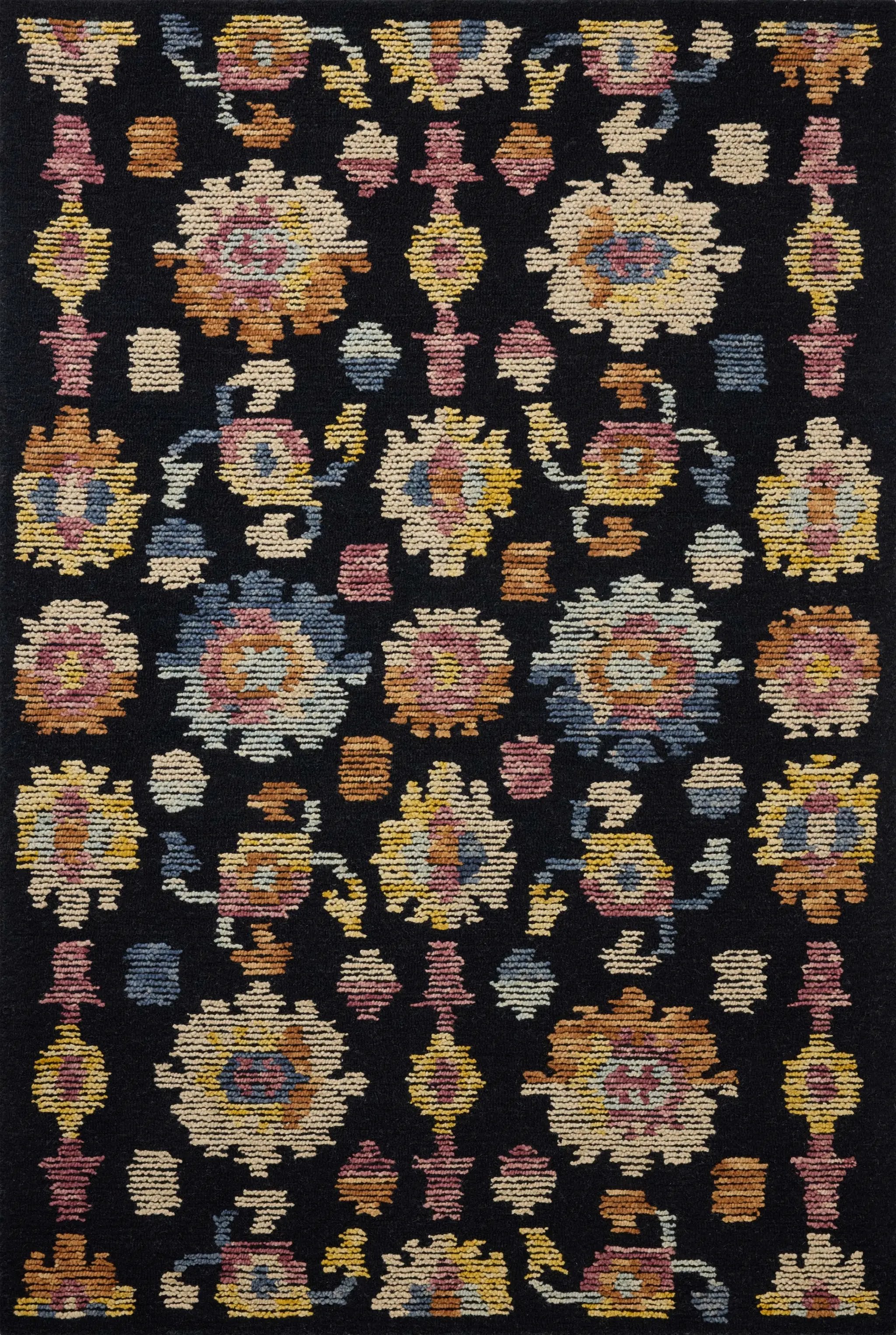 Tilly TIL-04 Midnight / Multi Area Rug by Loloi