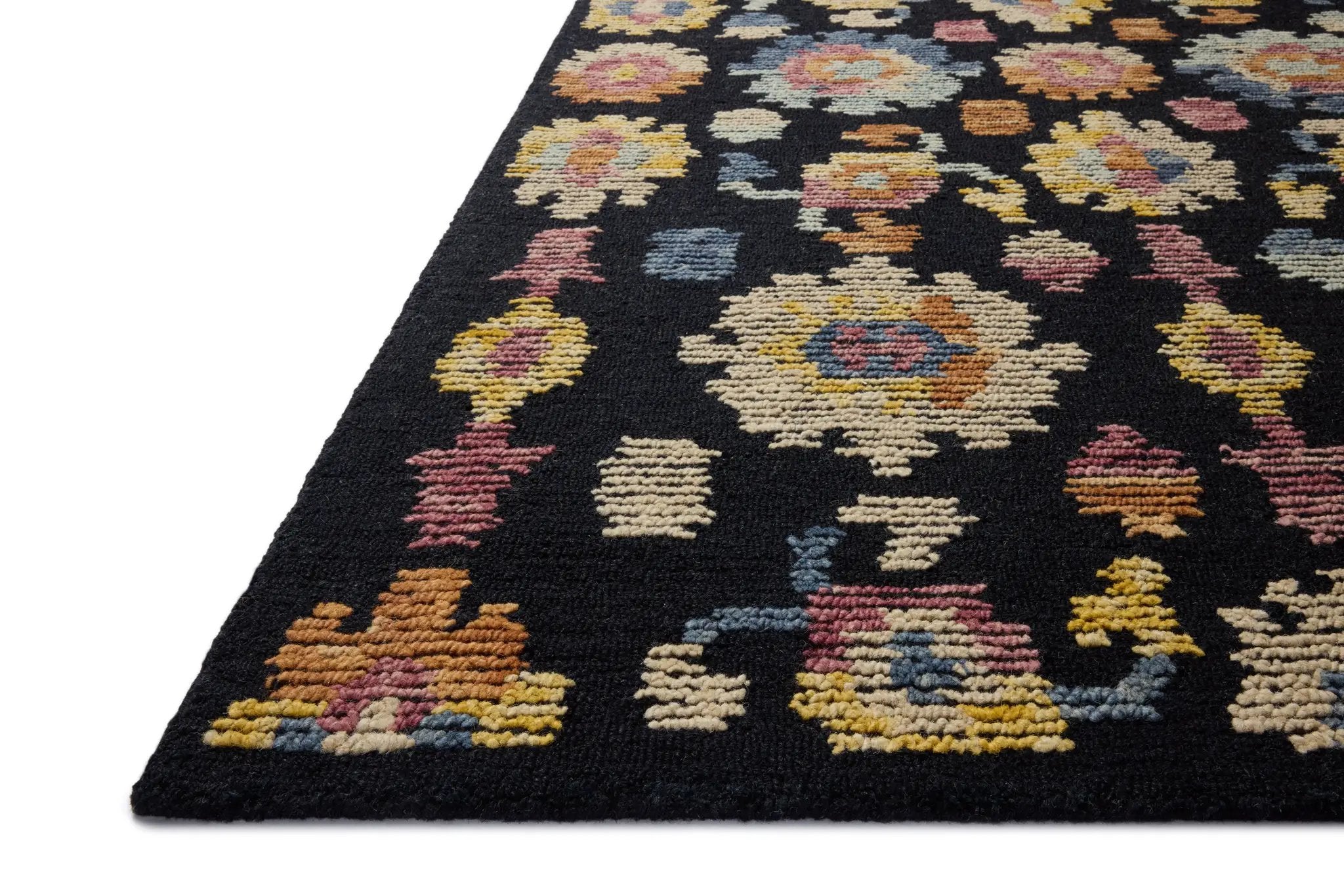 Tilly TIL-04 Midnight / Multi Area Rug by Loloi