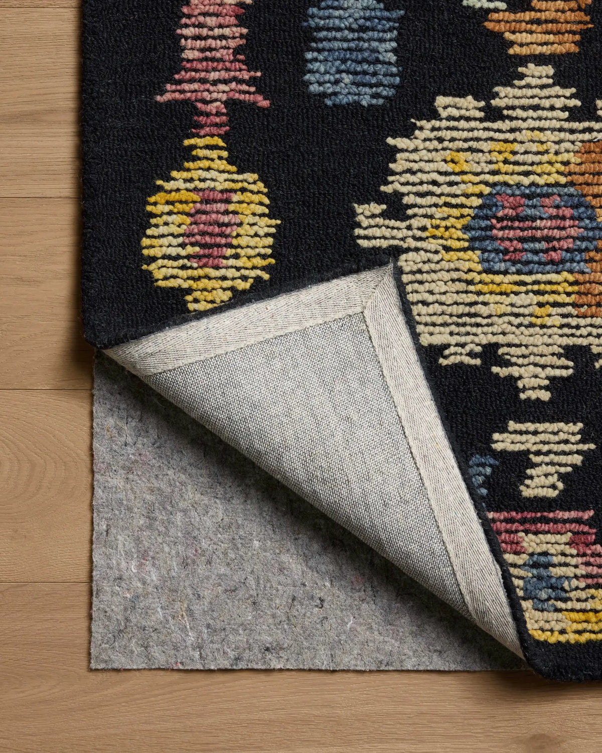 Tilly TIL-04 Midnight / Multi Area Rug by Loloi