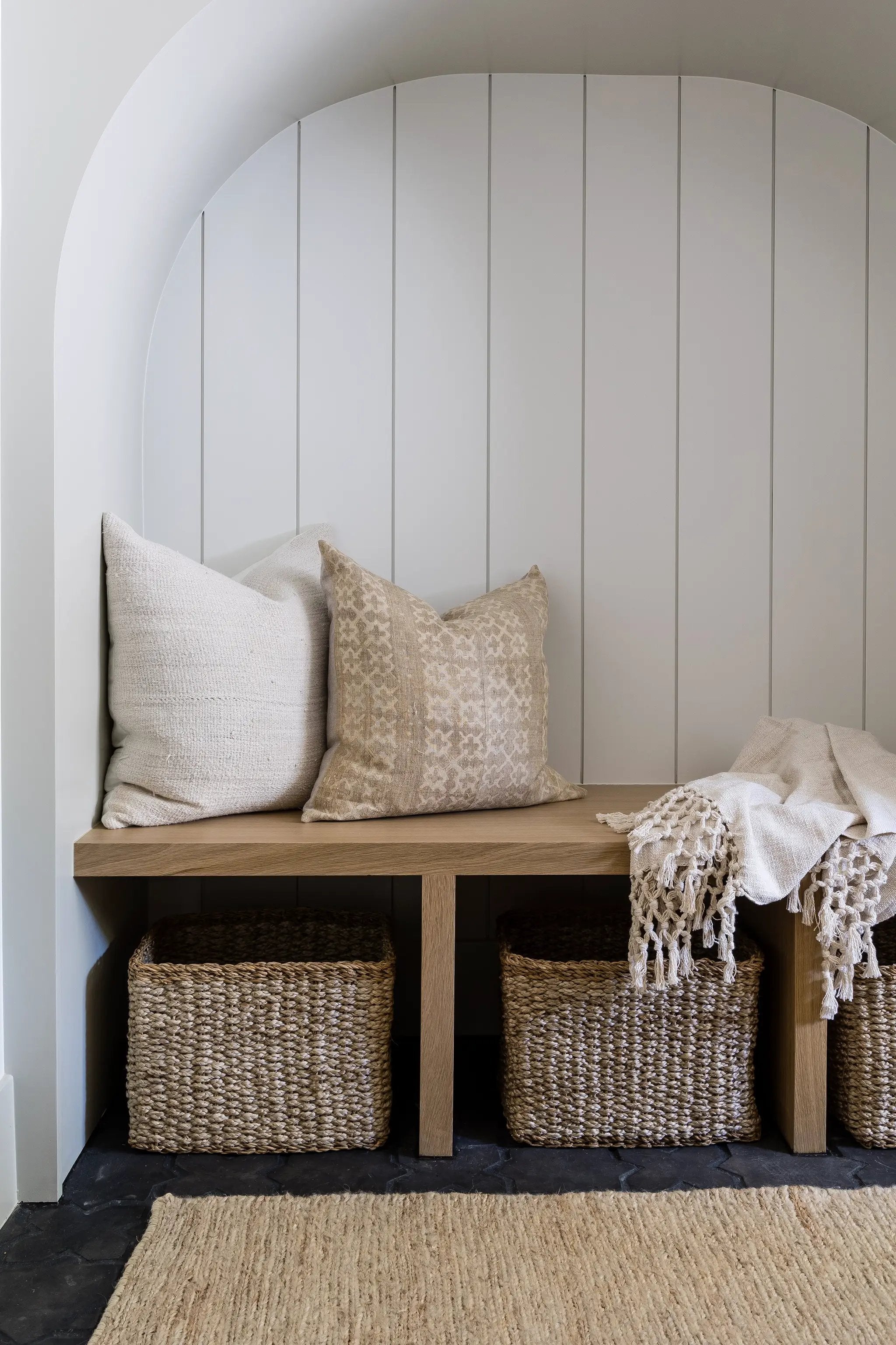 Torquay TOR-1 (Solid) Natural Area Rug by Pure Salt by Momeni