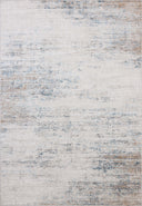 The Townes TOW-04 Ivory / Sky Area Rug combines refined ivory and breezy sky-blue tones and abstract patterns in a power-loomed polyester area rug for effortless elegance