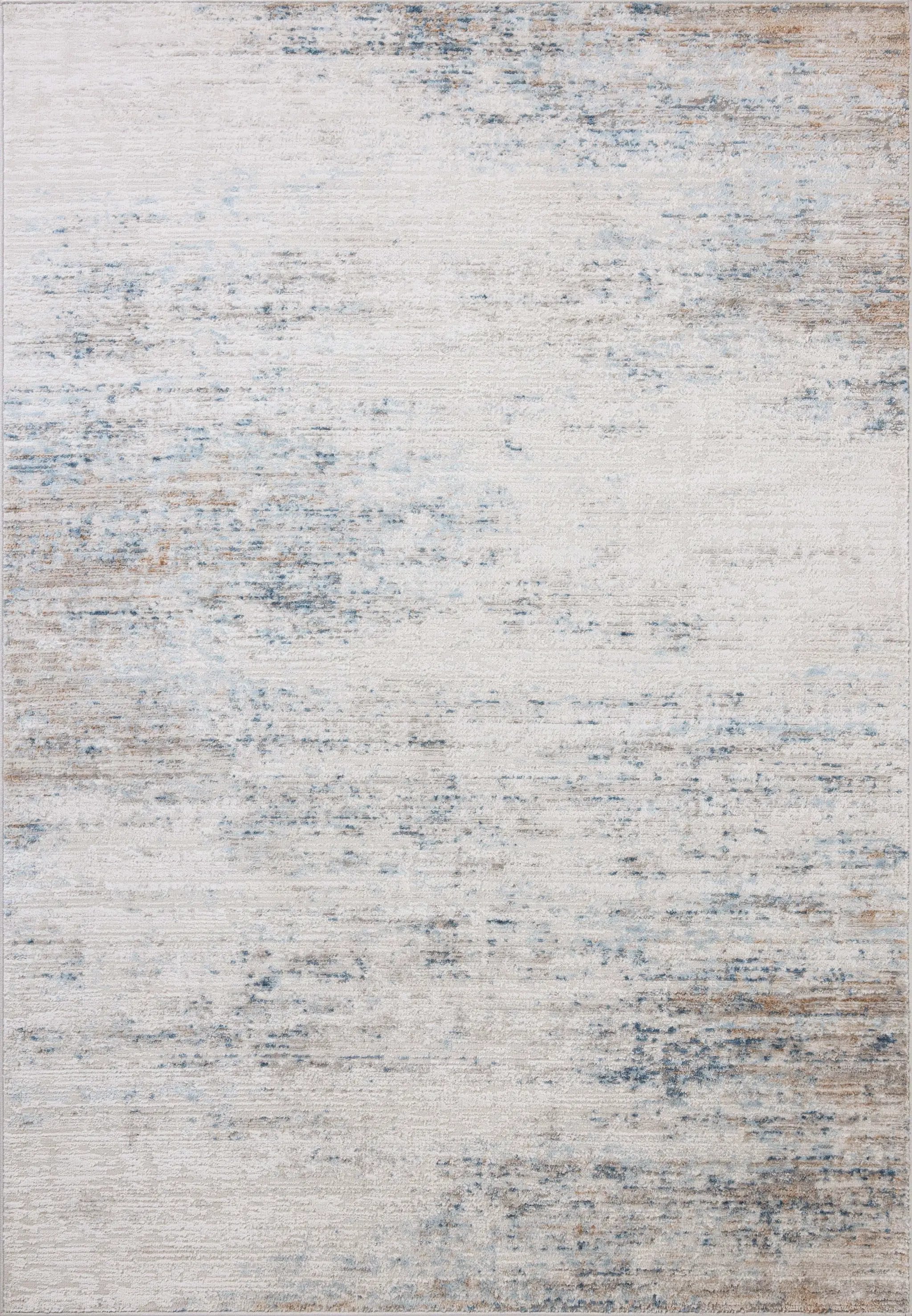 Townes TOW-04 Ivory / Sky Area Rug by Loloi