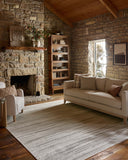 A power-loomed polyester area rug featuring abstract design and warm beige and elegant grey tones, the Townes TOW-05 Beige / Grey Area Rug adds character to any room