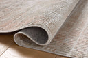 Rich in warm beige and earthy clay hues with abstract detail, the Townes TOW-06 Beige / Clay Area Rug is a power-loomed polyester area rug built for style and comfort
