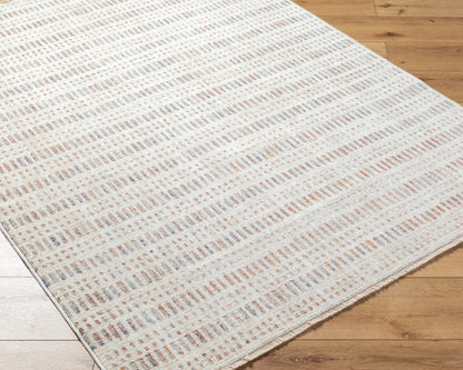 Frank Lloyd Wright Foundation x Livabliss Usonia USO-2308 White Area Rug