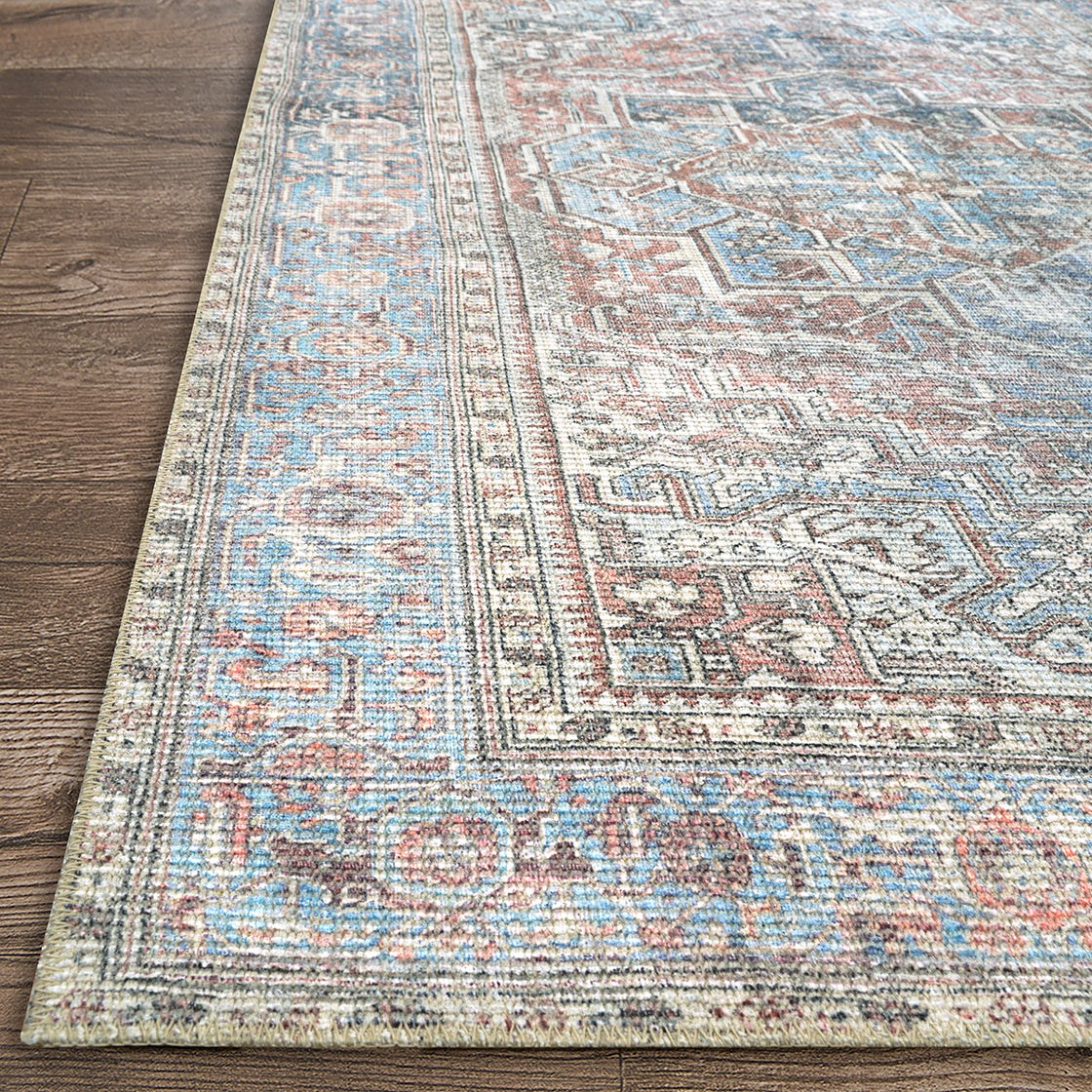 Couristan Imperial Asiatic V003-1003 Bluehaze Area Rug