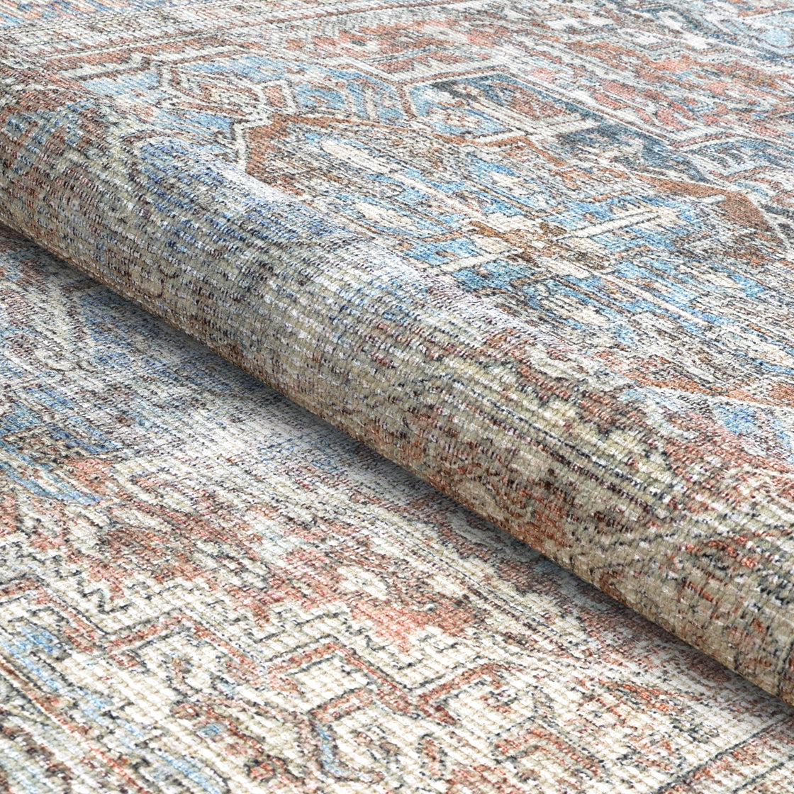Couristan Imperial Asiatic V003-1003 Bluehaze Area Rug