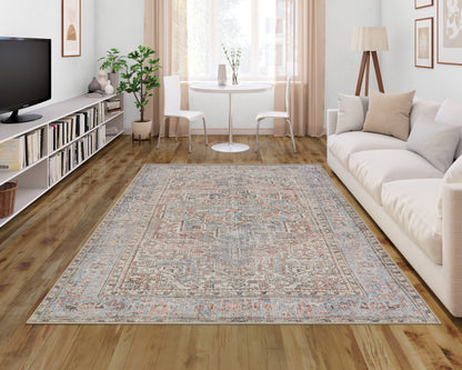 Couristan Imperial Asiatic V003-1003 Bluehaze Area Rug