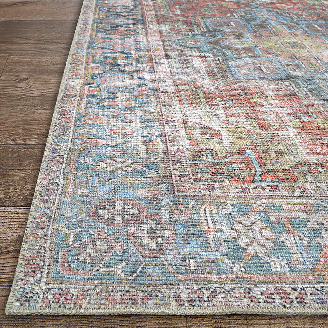 Couristan Imperial Heriz V005-1005 Rust Area Rug