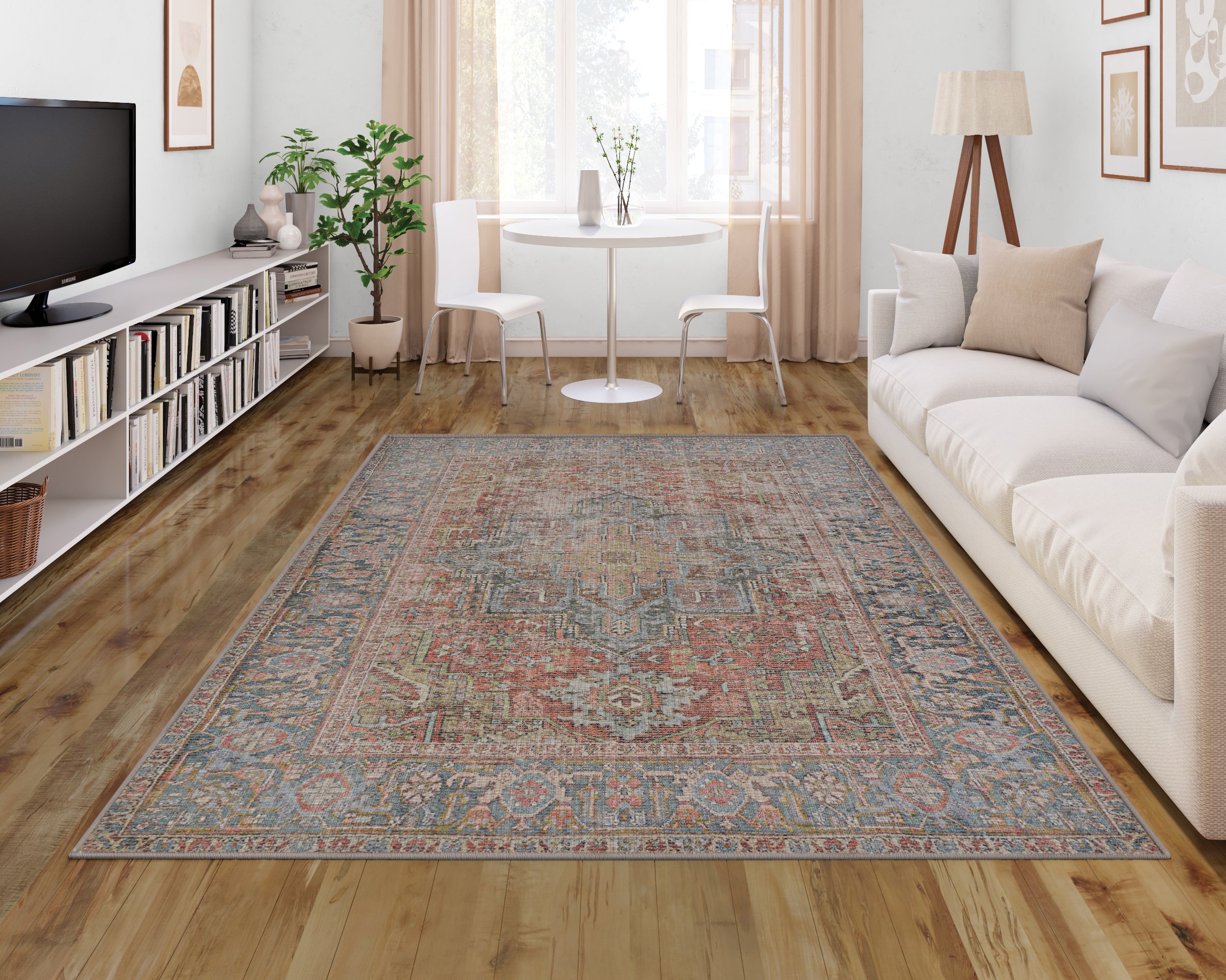 Couristan Imperial Heriz V005-1005 Rust Area Rug