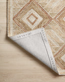 Expertly crafted as a hand-tufted 100% wool area rug with graphic artistry, the Varena VAR-01 Sand / clay Area Rug captures sandy and earthy clay tones beautifully