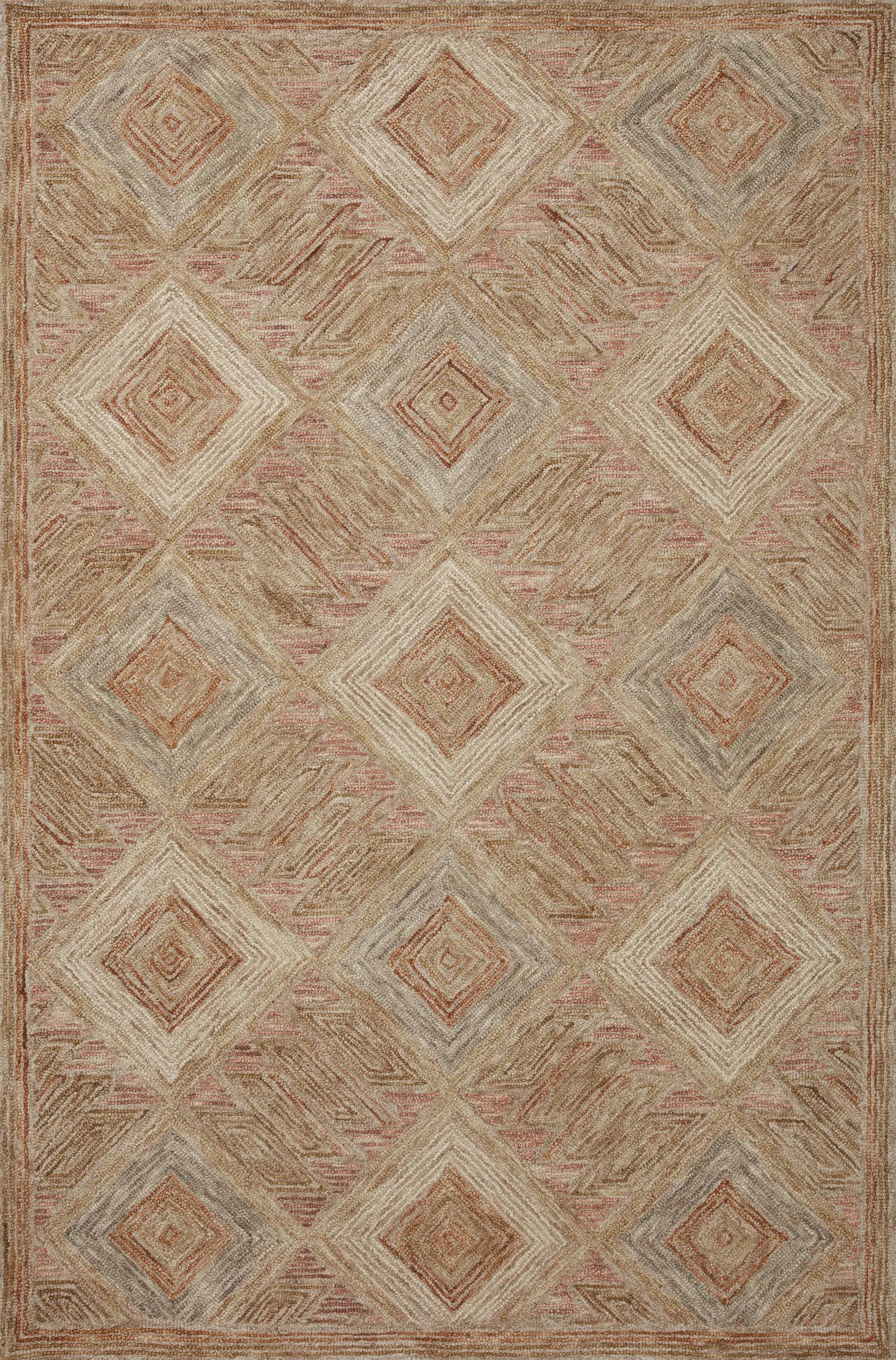 Varena VAR-02 Berry / Multi Area Rug by Loloi