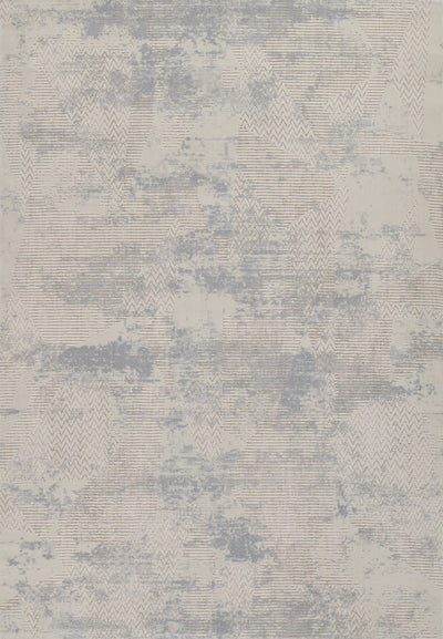 Momeni Vera VRA-1 Light Blue Area Rug, modern abstract rug with soft cloud-like pattern