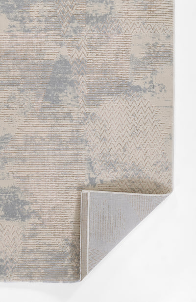 Momeni Vera VRA-1 Light Blue Area Rug, modern abstract rug with soft cloud-like pattern