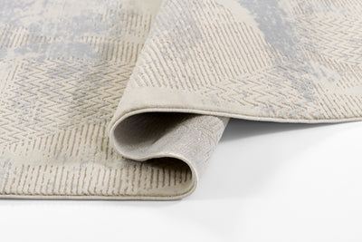 Momeni Vera VRA-1 Light Blue Area Rug, modern abstract rug with soft cloud-like pattern