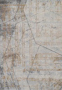 Momeni Vera VRA-2 Blue Area Rug, modern abstract rug with blue and ivory architectural pattern
