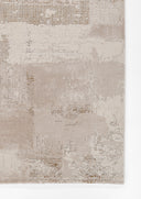 Momeni Vera VRA-4 Ivory Area Rug, a contemporary rug with a distressed patchwork design
