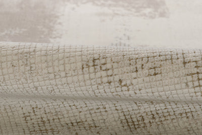 Momeni Vera VRA-4 Ivory Area Rug, a contemporary rug with a distressed patchwork design