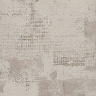 Momeni Vera VRA-4 Ivory Area Rug, a contemporary rug with a distressed patchwork design