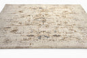 Momeni Vera VRA-5 Beige Area Rug, traditional-inspired rug with distressed medallion pattern