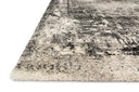 The Viera VR-03 Ash Area Rug highlights modern ash tones and contemporary and vintage texture in a beautifully made power-loomed polypropylene and polyester area rug