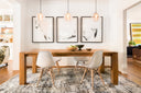 The Viera VR-03 Ash Area Rug highlights modern ash tones and contemporary and vintage texture in a beautifully made power-loomed polypropylene and polyester area rug