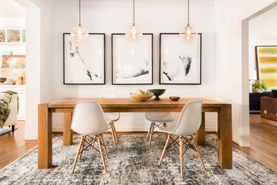 The Viera VR-03 Ash Area Rug highlights modern ash tones and contemporary and vintage texture in a beautifully made power-loomed polypropylene and polyester area rug