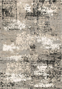 Dressed in elegant grey hues with contemporary and vintage detail, the Viera VR-04 Grey Area Rug is a power-loomed polypropylene and polyester area rug that completes any room