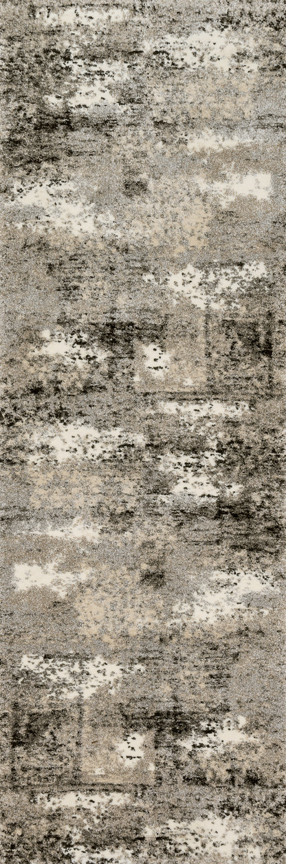 Dressed in elegant grey hues with contemporary and vintage detail, the Viera VR-04 Grey Area Rug is a power-loomed polypropylene and polyester area rug that completes any room